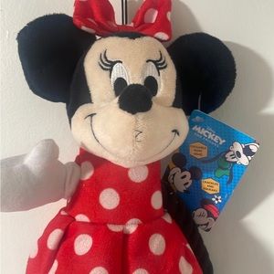 Disneys mini mouse rope and plush dog toy brand new